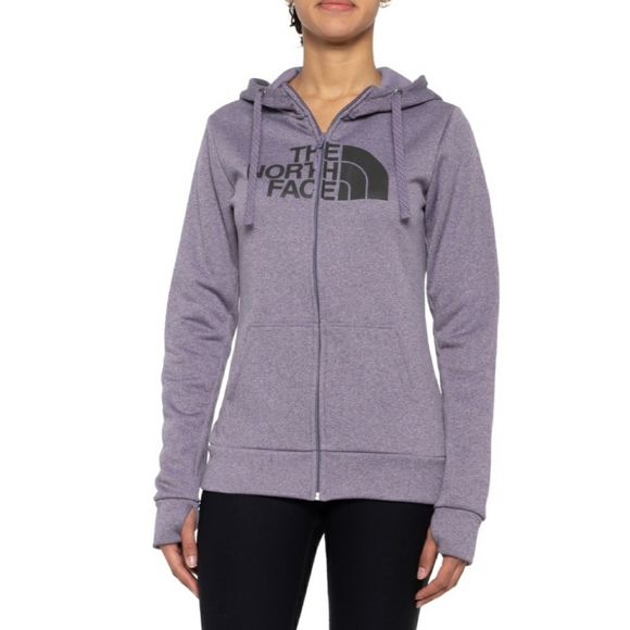 north face half dome hoodie zip